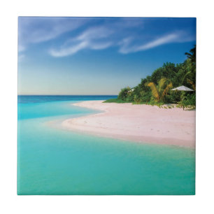 Angenehmer Strand  Fliese