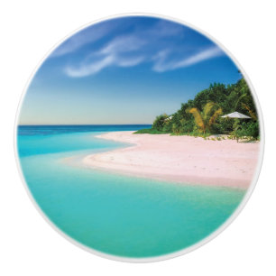 Angenehmer Strand Keramikknauf