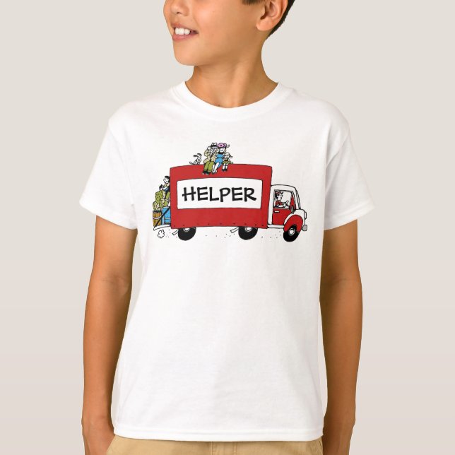 angenehmer Umzug T-Shirt (Vorderseite)