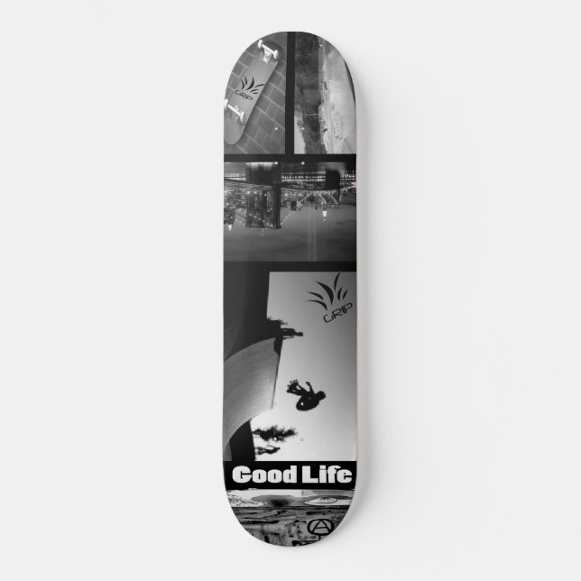 Angenehmes Leben Skateboard (Vorderseite)