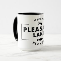 Angenehmes See-Schwarzes 15-Unze-kombinierte Tasse
