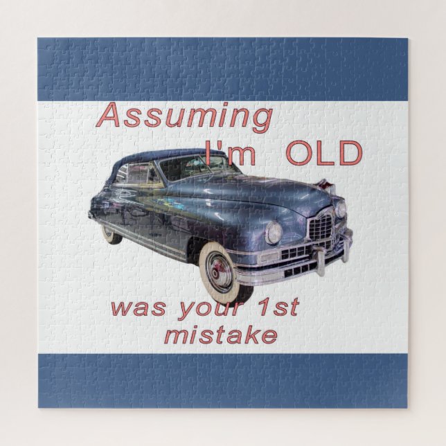 Angenommen, ich bin alt 1948 puzzle (Vertikal)