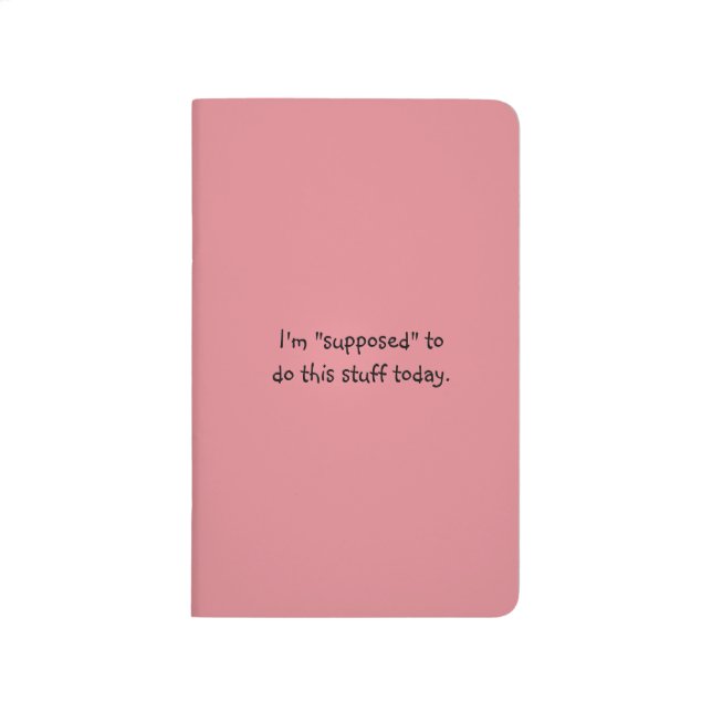 Angenommen, um dieses Material zu tun stecken Sie Taschennotizbuch (Vorderseite)