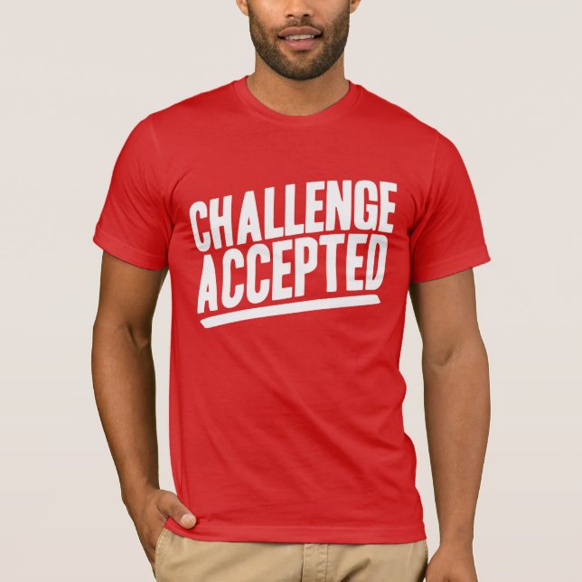Angenommenes Shirt herausfordern (Vorderseite)