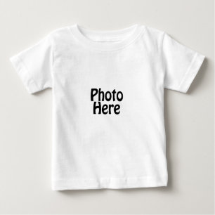 Angepasst mit Ihrem bevorzugten Foto Baby T-shirt