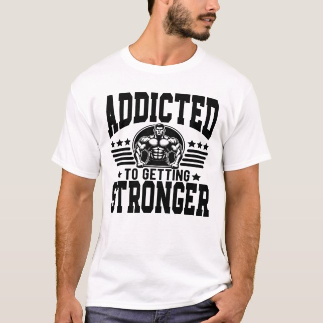 Angepasst, stärker zu werden T-Shirt (Vorderseite)