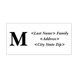 Angepasste Adresse Permastempel