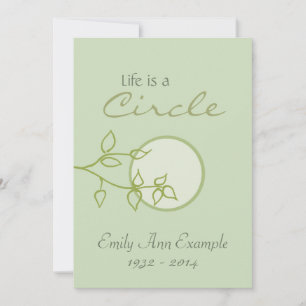 Angepasste Ankündigung des Todes (Blätter)