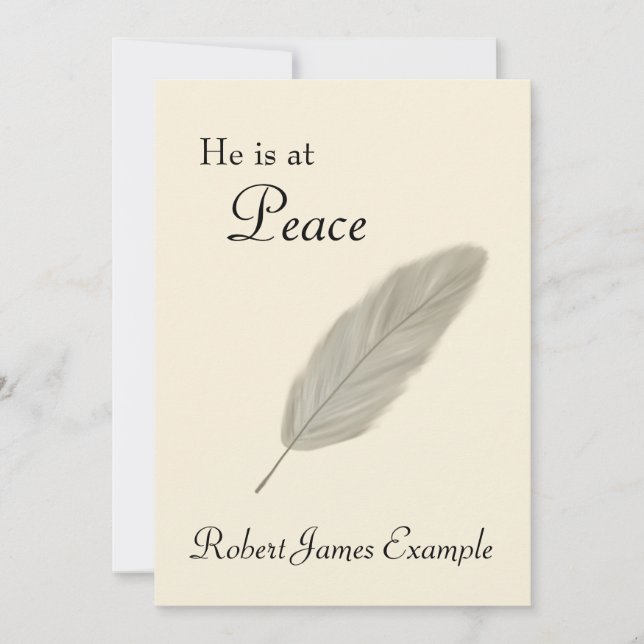 Angepasste Ankündigung des Todes (Sand) (Vorderseite)