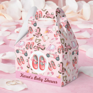 Angepasste Babygirl Dusche Geschenkschachtel