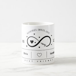 Angepasste Beste(r)(en)(n)(en) Freund(in)/Familien Kaffeetasse