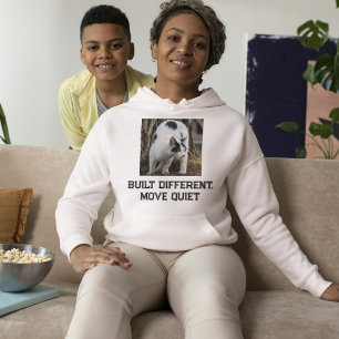 Angepasste Cat Mom Ash Schwarzer Text Cute Pet Fot Hoodie
