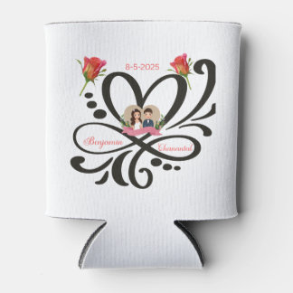 Angepasste Dosen abkühlen, Gastgeschenk Hochzeit, Dosenkühler