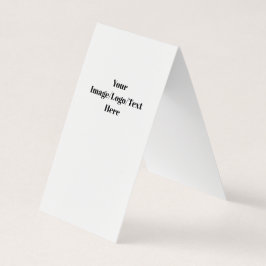 Angepasste geklappte Netzwerkkarte für vertikale Z Visitenkarten