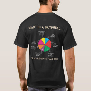 Angepasste Hobbys des Vaters T-Shirt