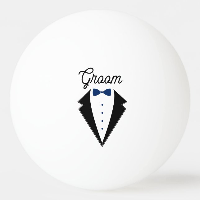 Angepasste Hochzeitsbegünstigen für Paare Datum Gr Tischtennisball (Vorderseite)
