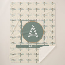 Angepasste Initial- und Namensdrache Fly Trendy