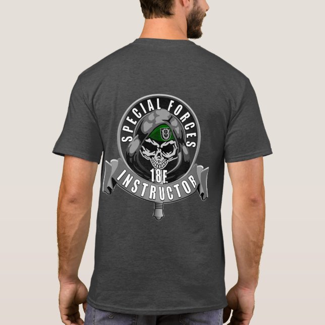Angepasste Instruktoren T-Shirt (Rückseite)