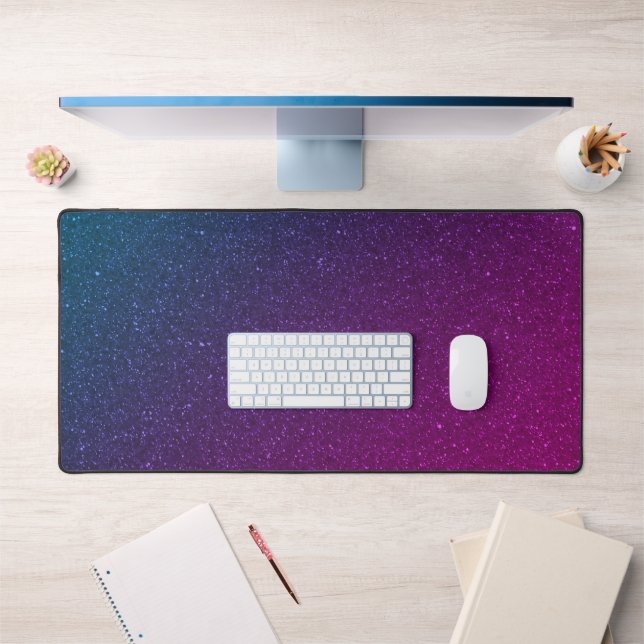 Angepasste kosmische Gradient Desk Mat - Bold und  Schreibtischunterlage (Büro 1)