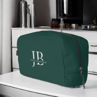 Angepasste moderne elegante Monogramm und Name dun
