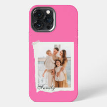 angepasste moderne pink Vintage iPhone-Hülle