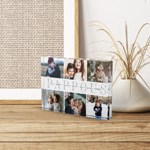 Angepasste Pappenkinder Fotoblock