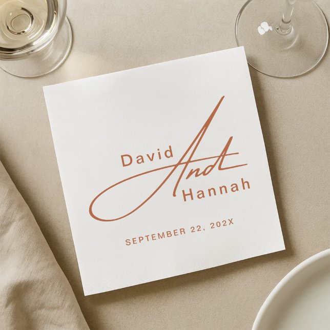 Angepasste Personalisierte Hochzeit mit Neapel Serviette (Von Creator hochgeladen)
