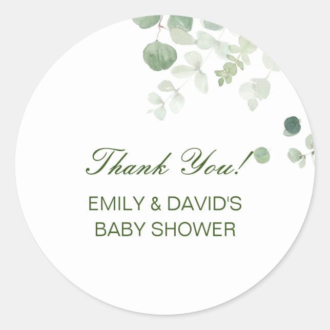 Angepasste Pflege von Aufklebern und Labels, benut Runder Aufkleber (Vorderseite)