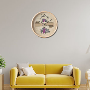 Angepasste rustikale Vintage Blumenüberdachung Gef Uhr