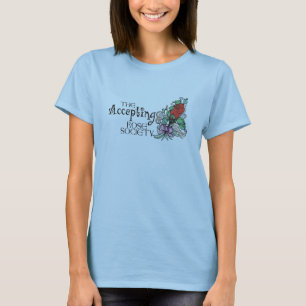 Angepasste T - Die annehmende Rosen-Gesellschaft T-Shirt