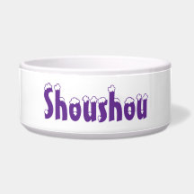 Angepasste Tierschüssel