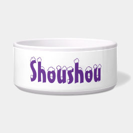 Angepasste Tierschüssel Napf