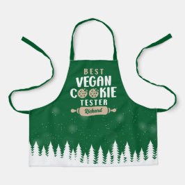 Angepasste Vegane Cookie-Tester, Matching Family Schürze