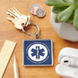 Angepasster EMT-Symbol Notmediziner Schlüsselanhänger<br><div class="desc">Custom EMT Symbol Emergency Medical Techniker Geschenke!</div>