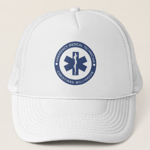 Angepasster EMT-Symbol Notmediziner Truckerkappe