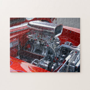 Angepasster Fahrzeugmotor Puzzle
