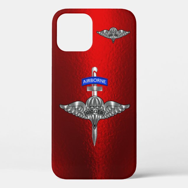 Angepasster Fallschirmrigger Case-Mate iPhone Hülle (Rückseite)