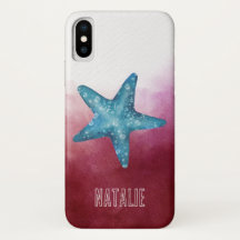 Angepasster hübscher Seesterne Moderner Chic Roter