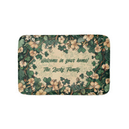 angepasster St. Patrick's Day Badematte