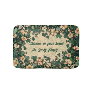 angepasster St. Patrick's Day Badematte
