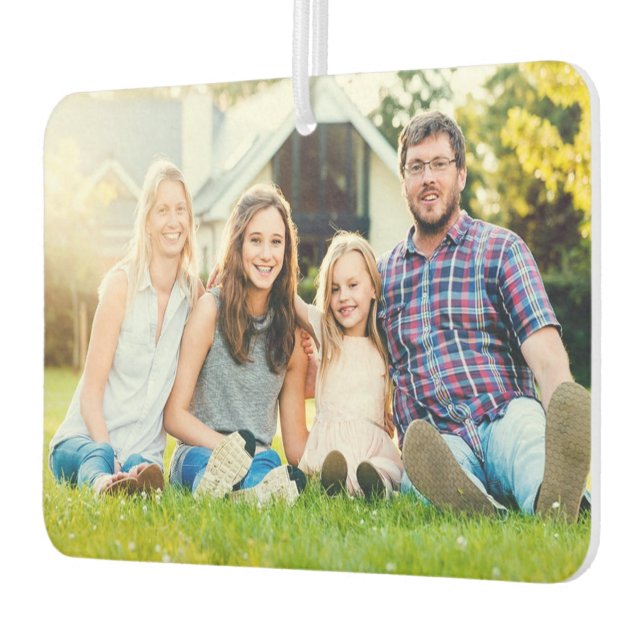 Angepasstes beidseitiges Foto Einzigartiges Fahrze Autolufterfrischer (Links)