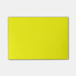 Angepasstes Highlightgelb Post-it Klebezettel