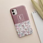 Angepasstes Monogramm rosa und Lila florales Botan Case-Mate iPhone Hülle<br><div class="desc">Diese individuell auf das Monogramm abgestimmte rosa und lila botanische iphone Gehäuse ist der perfekte Weg, Ihre Liebe für Blume und Pflanze zu zeigen! Die warmen Farbtöne verleihen Ihrem Telefon ein stilvolles und neues Aussehen, und das botanische Design wird eine Touch Eleganz hinzufügen. Außerdem ist der Gehäuse aus langlebigen Materialien...</div>