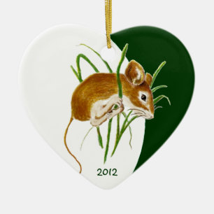 Angepasstes Niedliches Maustier Keramik Ornament