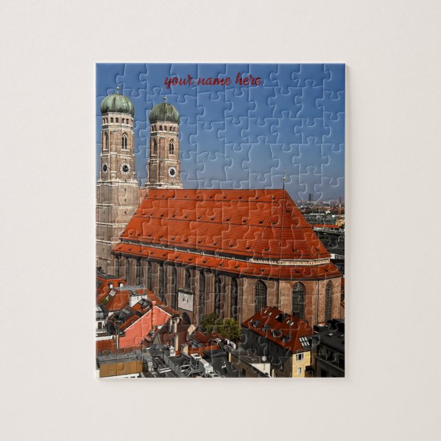 Angepasstes Puzzle von München Deutschland (Vertikal)