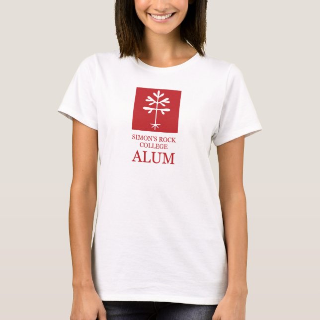 Angepasstes "SRC Alum"-T-Shirt in Rot T-Shirt (Vorderseite)