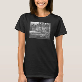 Angepasstes T-Shirt mit 25. Blodgett House Print