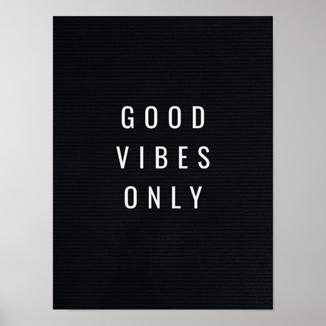 Angepasstes Zitat/Text-Letter-Board-Poster Poster (Vorne)