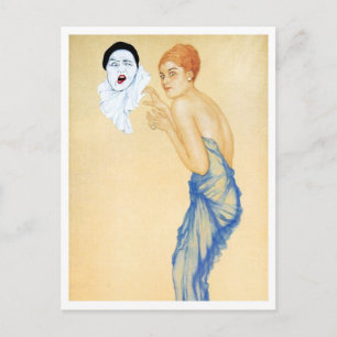 Anger - aus der Liebe des Pierrot Postkarte