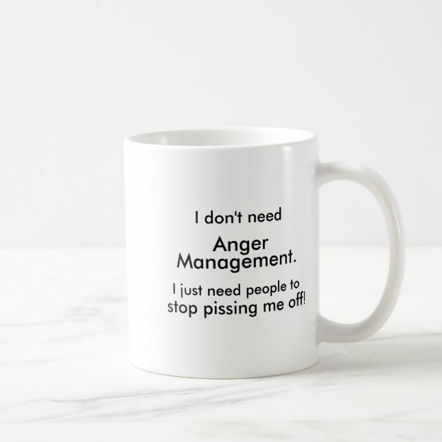 Anger Management  Kaffeetasse (Rechts)